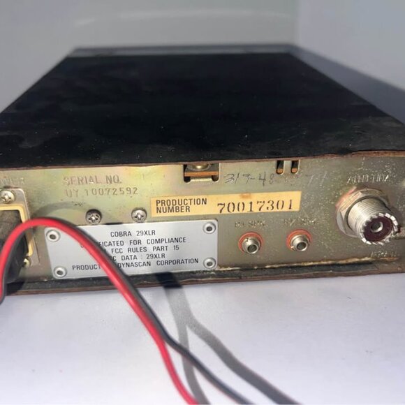 Cobra 29 Xlr 40 Channel CB Radio Vintage - Picture 3 of 4